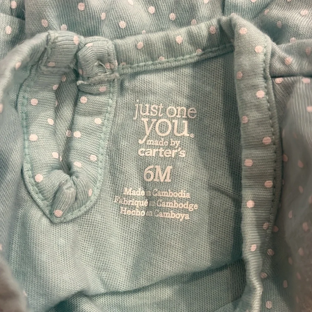 Bundle of Carter’s 6 Month Tops